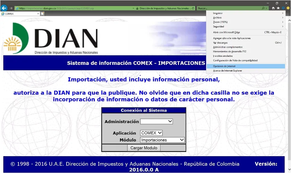 Configurando IE - Imagen 2